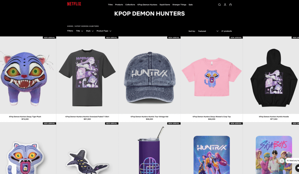 KPOP DEMON HUNTERS GOODS