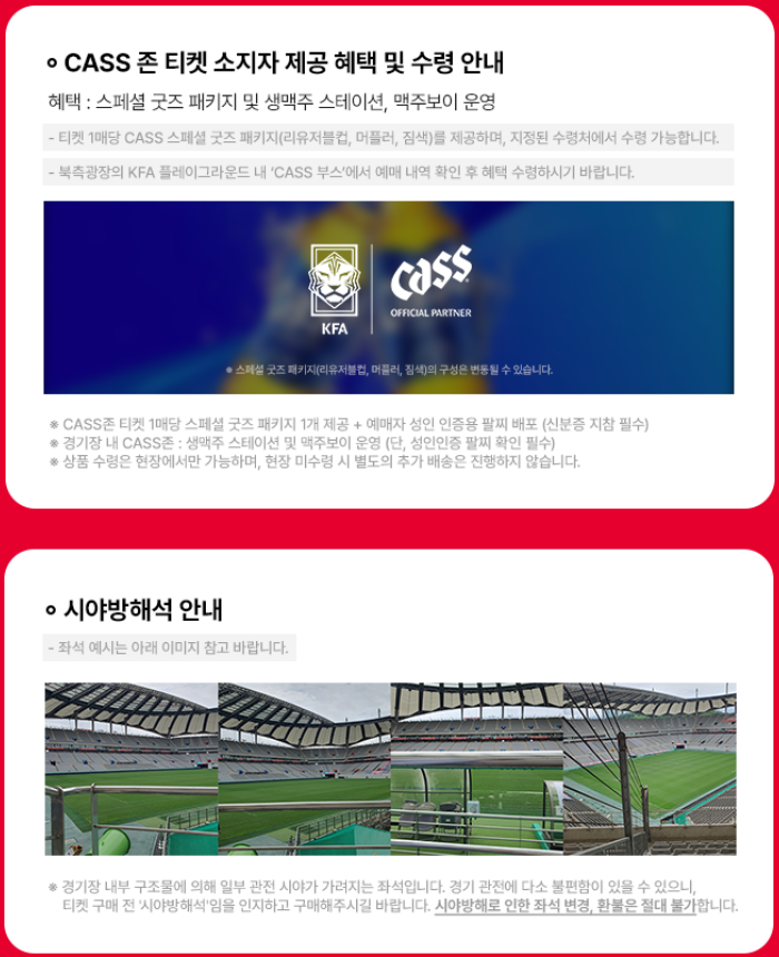 대한민국 VS 브라질 CASS존 시야방해석