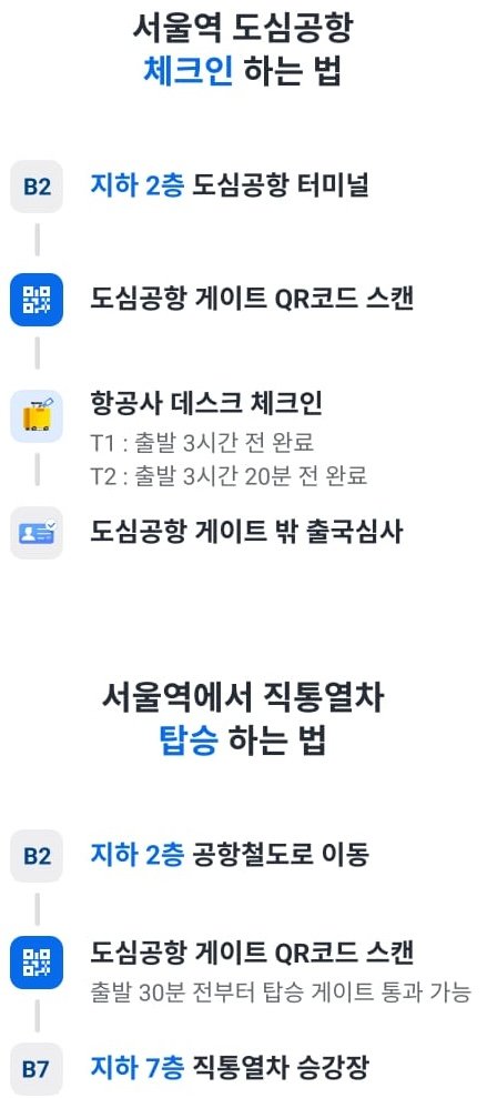 서울역 공항철도 이용 안내